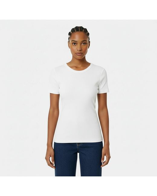 Jack Wills White Jw Layered Slim Fit T-Shirt