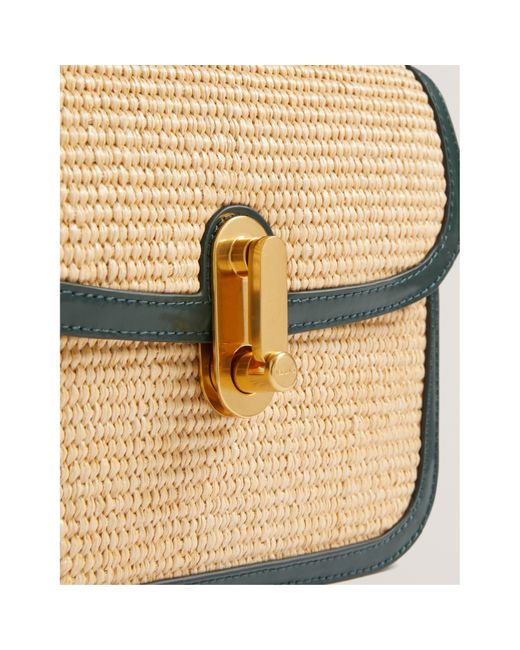 Ted Baker Multicolor Raffia Cross Body Bag