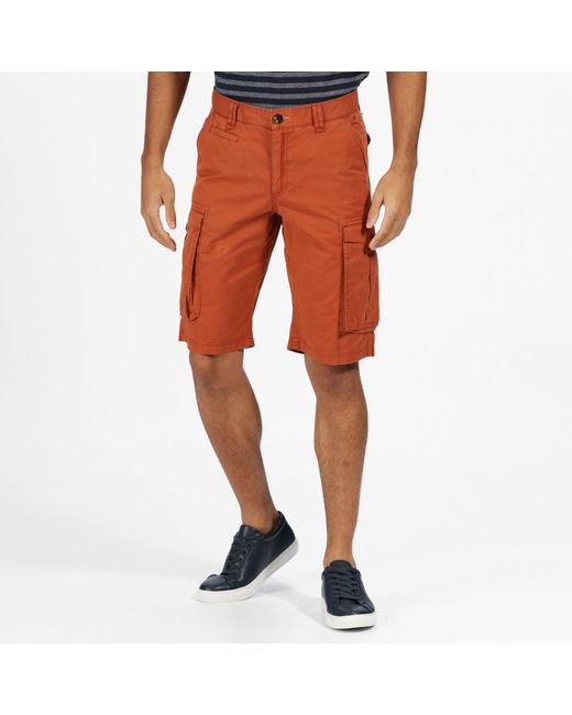 Regatta Brown Shorebay Multi Pocket Short for men