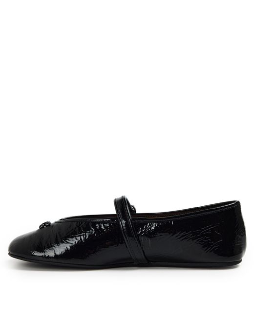 COACH Black Mary Jane Ballet Pumps