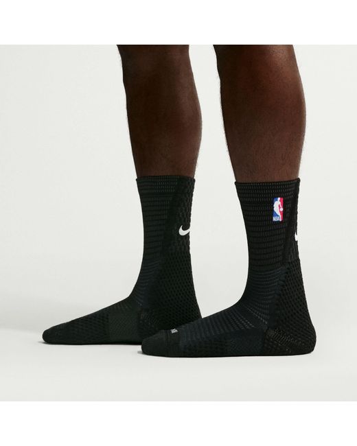 Nike Black Nba Crew Socks for men