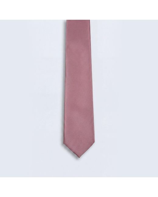 Twisted Tailor Purple Ellroy Plain Tie for men