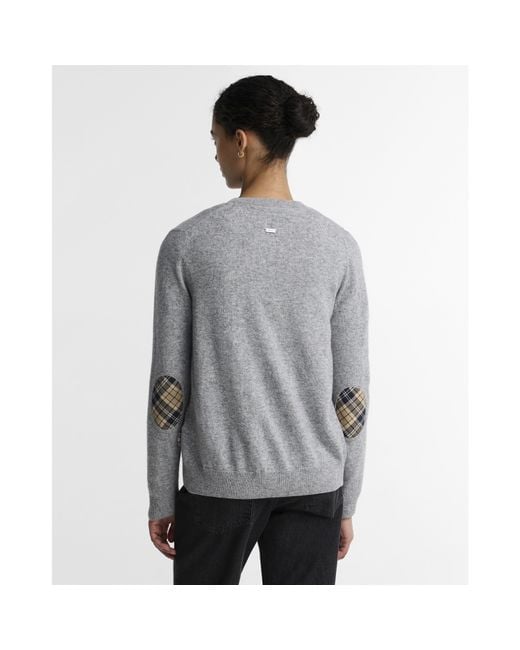 Barbour Gray Pendle Cardigan