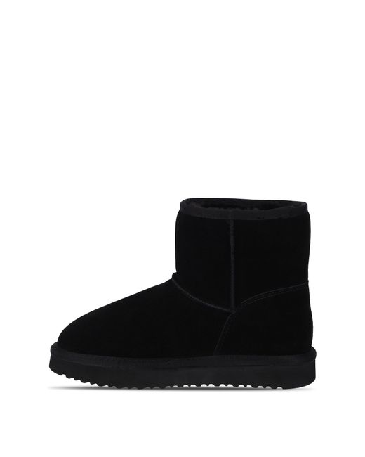 Jack Wills Black Mid Snug Boots