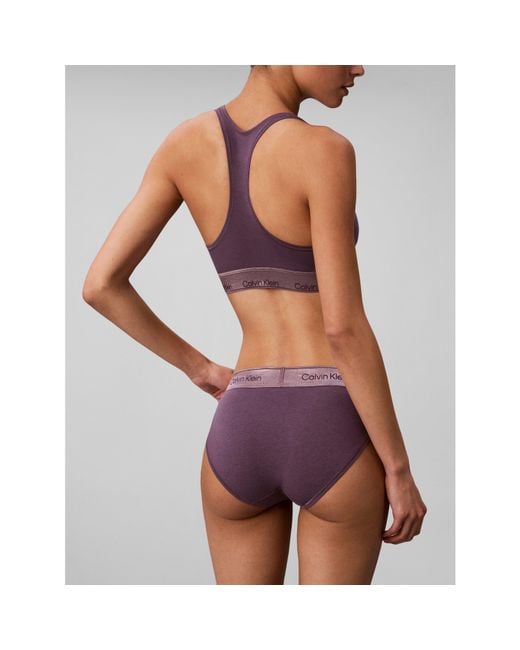 Calvin Klein Purple Calvin Mod Cot Blet Ld71