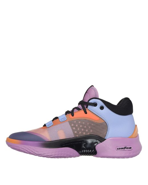Skechers Purple Basketball Skx Resagrip Trainers for men