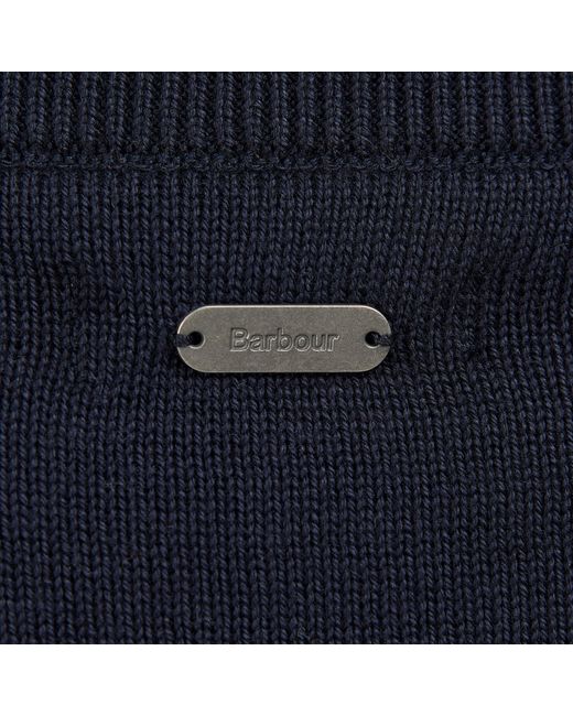 Barbour Blue Hampton Knit Sweater
