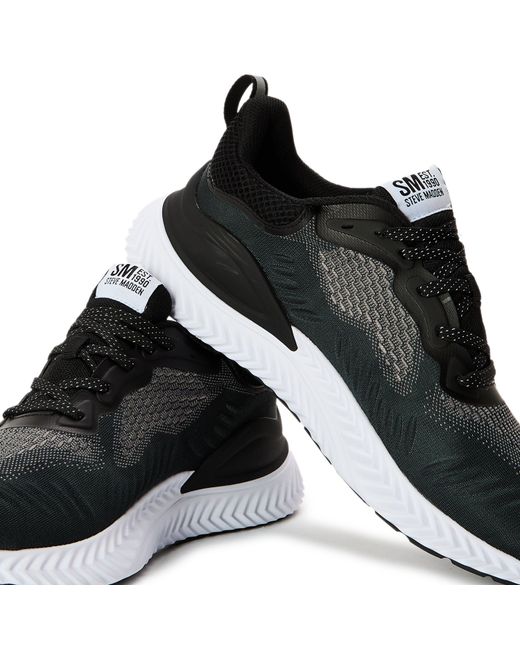 Steve Madden Black Slater N Low-Top Trainers for men