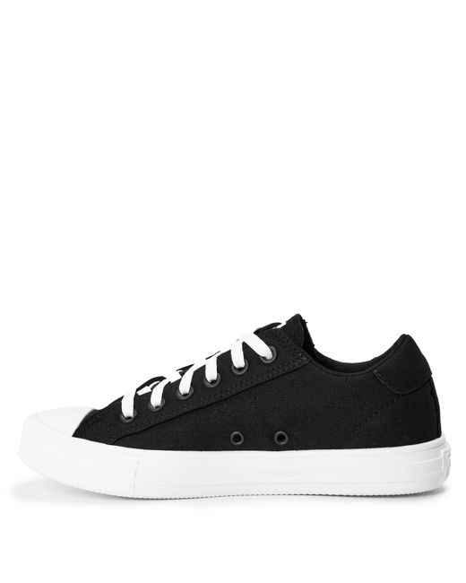 Converse Black Canvas Trainers
