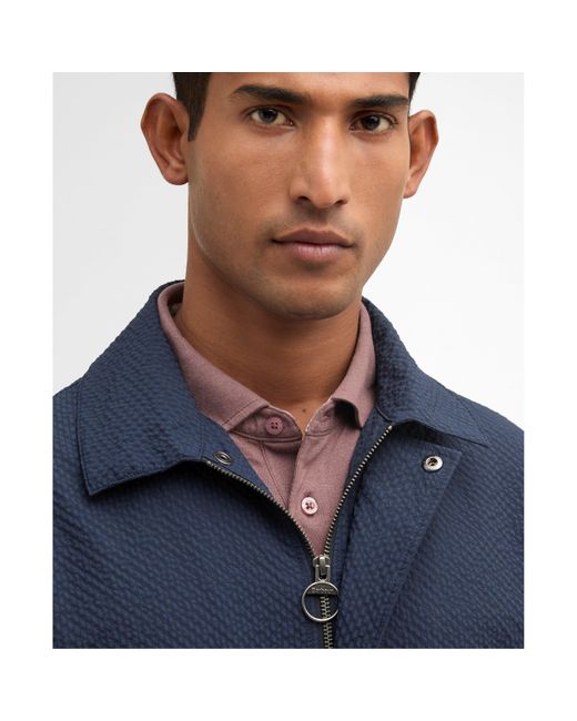 Barbour Blue Harrington Jacket for men