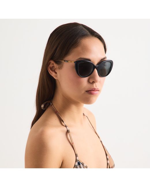 Burberry Black Cat Eye Sunglasses