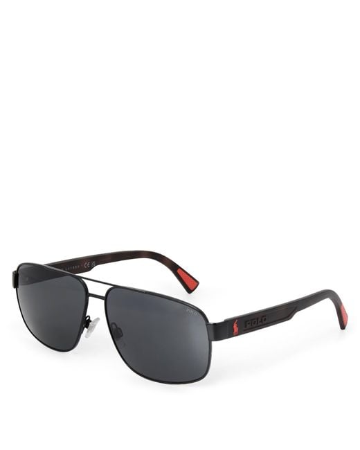 Polo Ralph Lauren Blue 0Ph3165 Oval Sunglasses for men