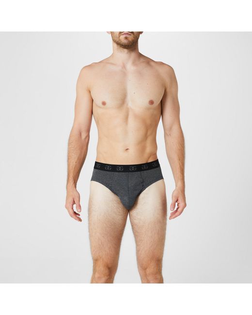 GIORGIO Black Essential 5-Pack Briefs for men