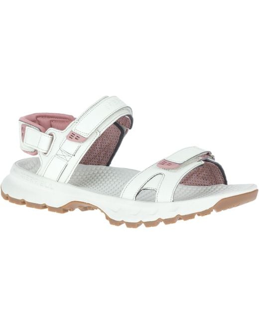 Merrell White Cedrus Walking Sandals