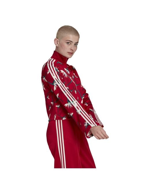 Adidas Originals Red Adidas Thebu Magugu Beckenbauer Track Top