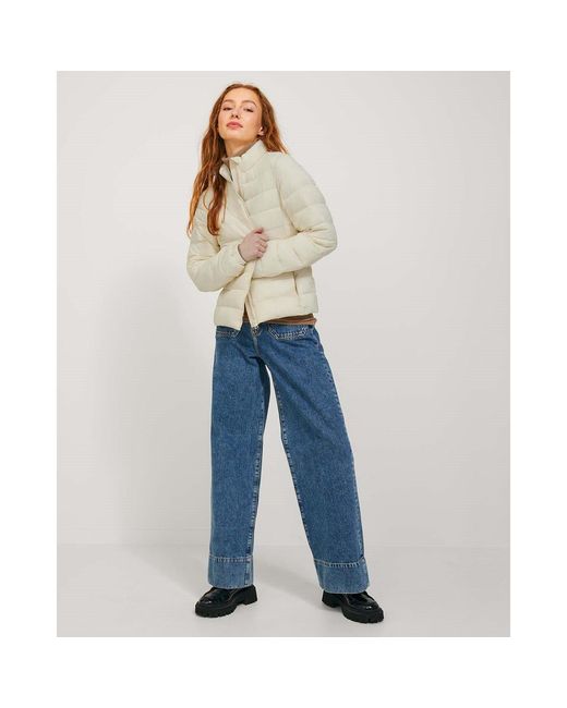 JJXX Natural Lightweight Quilted Puffer Jacket