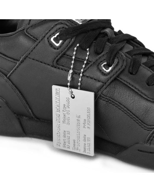 Mallet Black Adults Low-Top Trainers