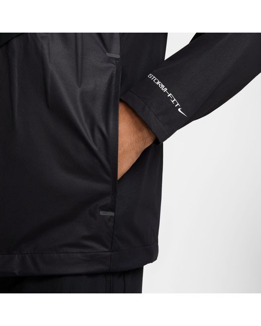 Nike Black Aeroswift Storm-Fit Aerogami Running Jacket for men