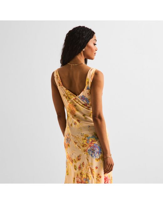 Never Fully Dressed Metallic Sofia Maxi Dress