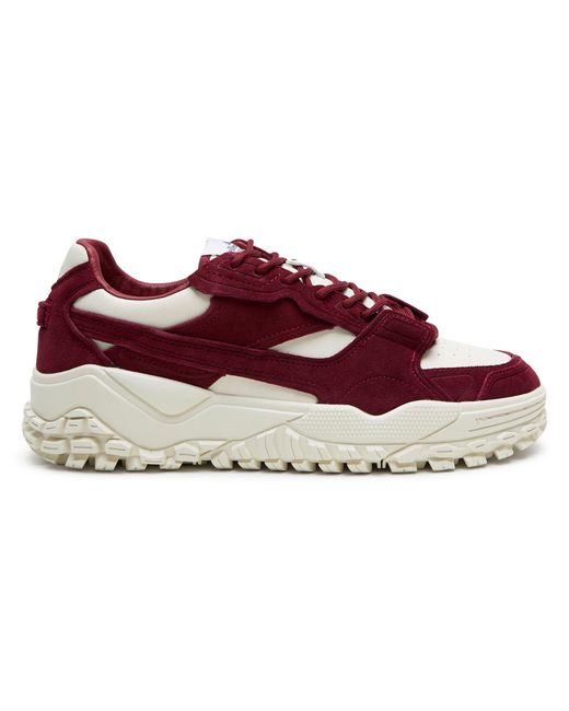 Ellesse Red Luxe Classic Low-Top Trainers for men