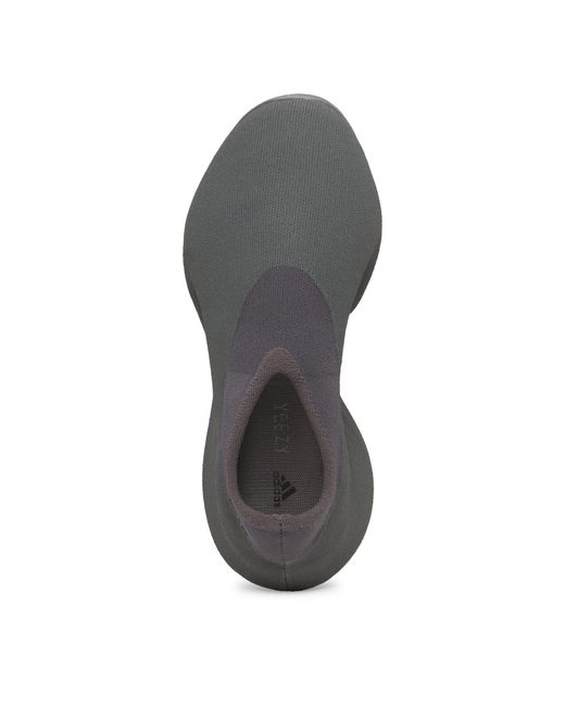 Yeezy Gray Knit Runner Pull-On Style Sneakers for men