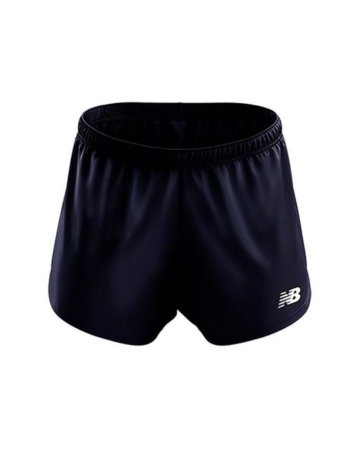 New Balance Blue Split Shorts Sn99 for men