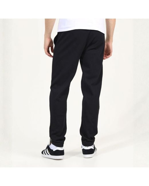 Brave Soul Black Bs Straight Leg Open Hem Jogging Bottoms for men