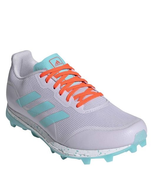 Adidas Blue Fabela Zone 2.1 Hockey Shoes