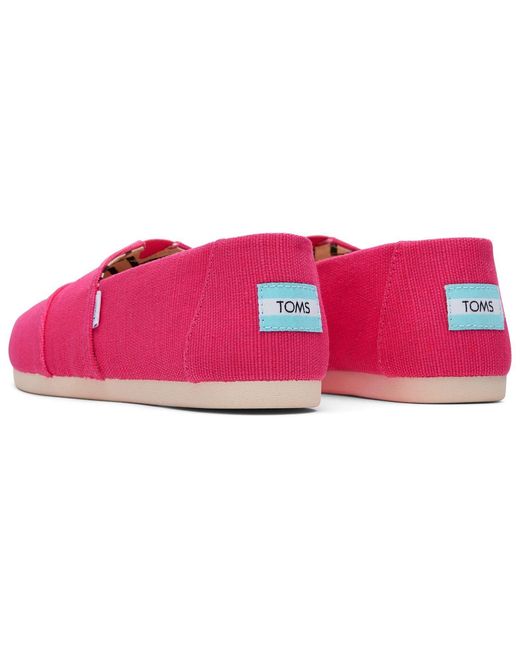 TOMS Pink Alpargata Classic Espadrilles
