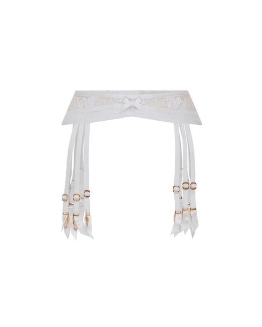 Agent Provocateur White Dioni Suspender