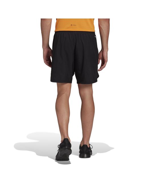 Adidas Black Aeroready Designed For Movement Shorts for men
