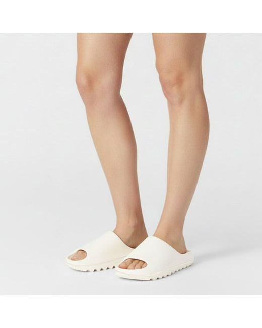 Jack Wills White Chunky Sliders Ladies