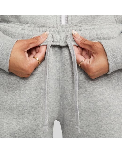 Nike Gray Sportswear Club Fleece Jogging Pants for men