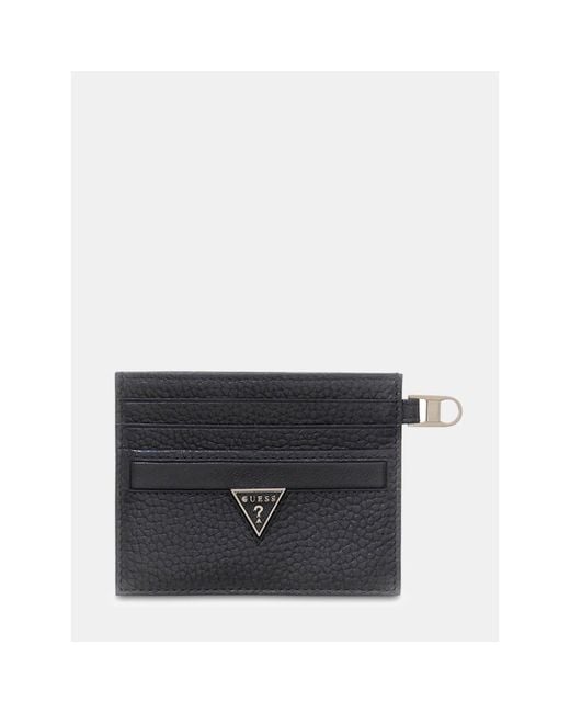 Guess Black Monaco Card Holder for men