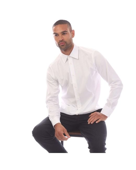 Boss Pink L-Josh-Kent-C1-243 10262014 01 Oxford Shirt for men