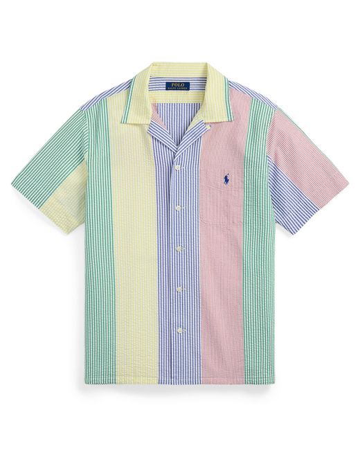 Polo Ralph Lauren Multicolor Fun Seersucker Short-Sleeve Patterned Shirt for men
