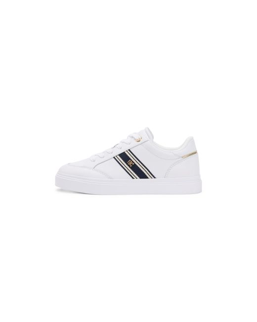 Tommy Hilfiger White Low-Top Trainers