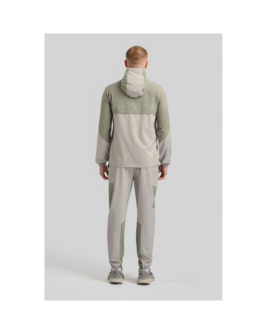 ALTRYN Gray Wooderson V2 Water Resistant Reflective Hooded Long Sleeve Softshell Jacket for men