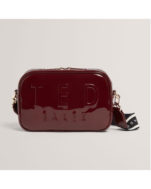 Ted Baker Red Webbing Crossbody Bag