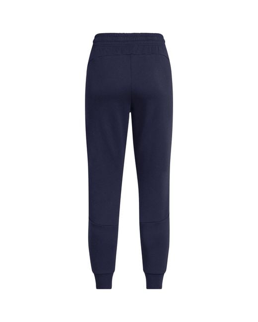 Under Armour Blue Unstoppable Closed Hem Fleece Jogger