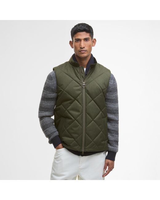 Barbour Green City Harrington Gilet for men