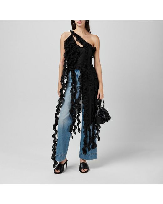 Amy Lynn Blue Suki Sleeveless Shirt