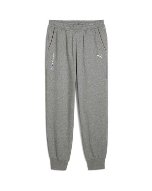 PUMA Gray Bmw Mms Ess+ Pants Fleece Jogger for men