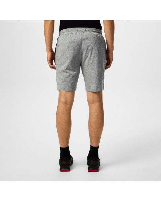 Boss Gray Bodywear Drawstring Shorts With Logo Detail (Mix & Match) for men