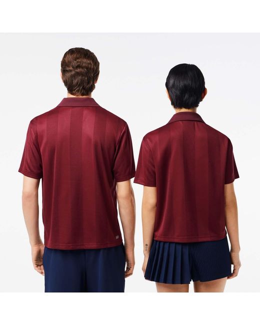 Lacoste Red Roland-Garros Edition Sport Ballboy Polo Shirt for men