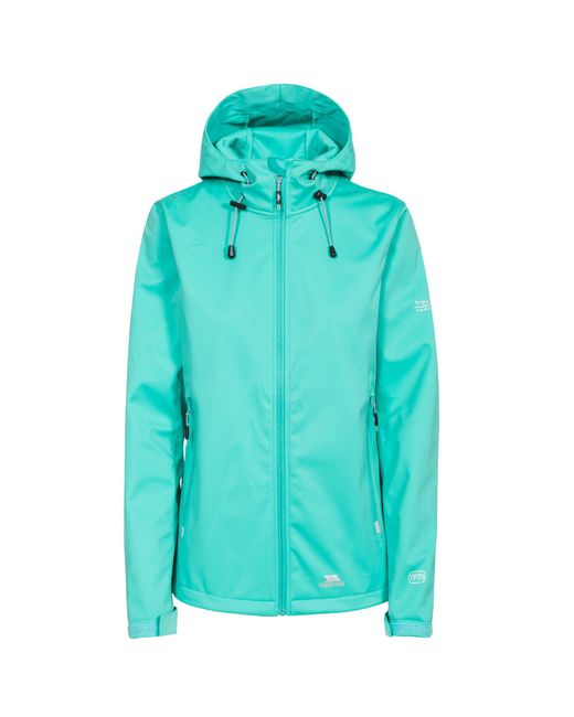 Trespass Blue Marsa Weather-Resistant Lightweight Softshell Jacket