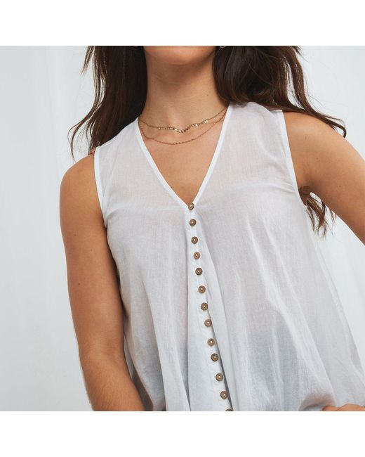Joe Browns White Studio Blouse