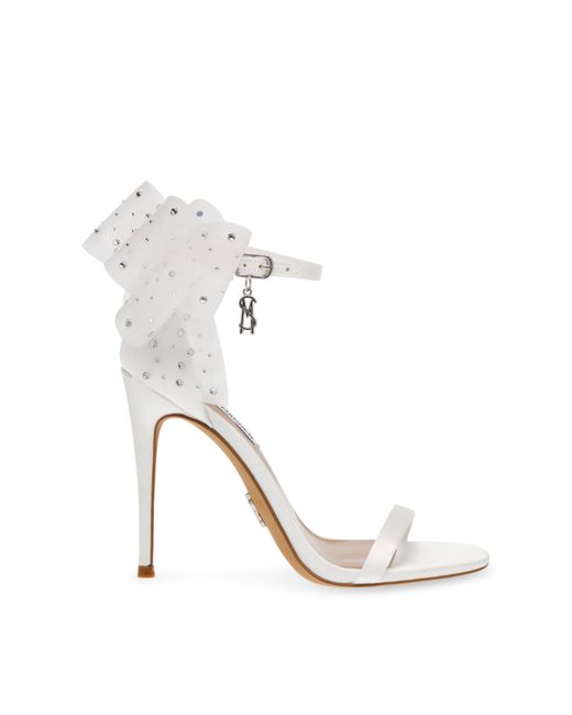 Steve Madden White Nikole 115 Sandals