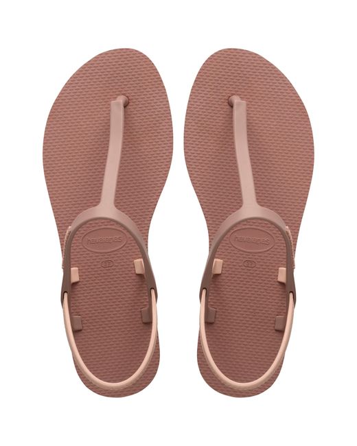 Havaianas Brown Hav. You Paraty Rj Flip Flops