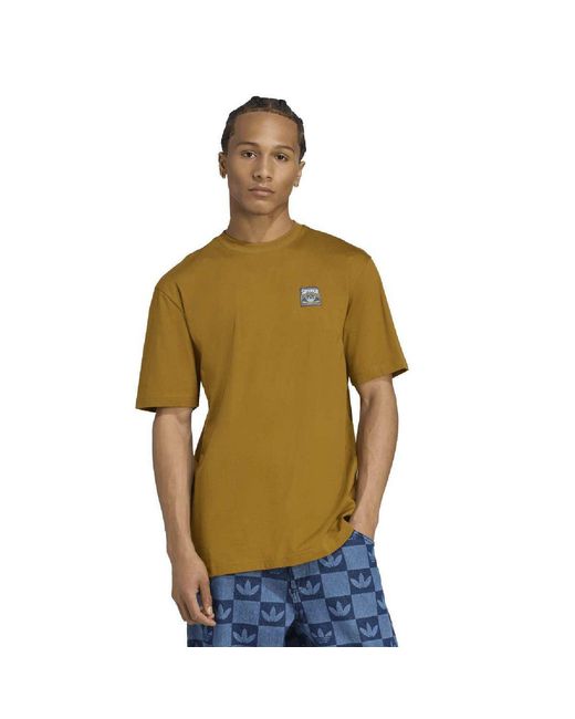 Adidas Originals Yellow Adidas Wabash Loose for men